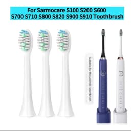 Sarmocare S100 S200 S300 S600 S700 S710 S800 S820 S900 S910 Toothbrush Heads Ultrasonic Sonic Electric Toothbrush Heads,2-16pcs