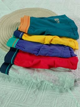 Children's Underwear Cotton Boys and Teenagers Boxer Shorts Boxer Shorts 5-Pack