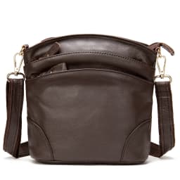 Genuine Leather Women Messenger Bags Cow Leather Crossbody Shoulder Bag Small Female Handbags Capacity Phone Bag for Girls