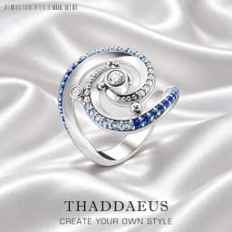 Ring Wave 2023 Summer Brand New Fine Jewerly Pure Solid 925 Sterling Silver Romantic Gift For Women