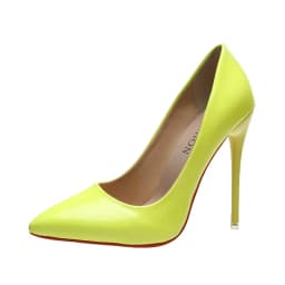 Women Shoes 10cm Fashion High Heels 35-43 Plus Size Thin Stiletto Banquet Wedding Shoes Sexy Pointed Toe Ladies Party Shoes