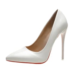Women Shoes 10cm Fashion High Heels 35-43 Plus Size Thin Stiletto Banquet Wedding Shoes Sexy Pointed Toe Ladies Party Shoes