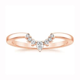 Trumium V Shaped Women Ring Crown Couple Rings Engagement Wedding Designer Copper Jewelry Anniversary Gifts Trendy Fashion