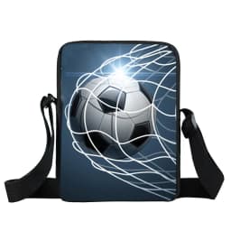 Cool Footbally / Soccerly Print Messenger Bag Girls Boys Handbags Children Shoulder Bag for Travel Kids Satchel Bookbags