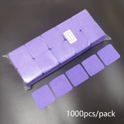 1000pcs Lint Free Nail Wipes Nail Polish Remover Pads Absorbent Soft Eyelash Extension Glue Cleaning Wipes Removal Manicure Tool