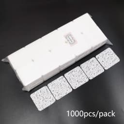 1000pcs Lint Free Nail Wipes Nail Polish Remover Pads Absorbent Soft Eyelash Extension Glue Cleaning Wipes Removal Manicure Tool