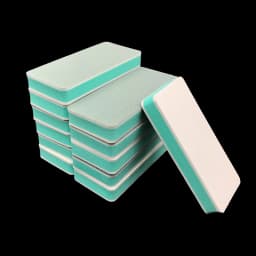 50Pcs Green Nail Buffer File Sponge Nail Shiner 600/3000 Acrylic Polishing Buffer Blocks Pedicure Manicure DIY Tools Salon Women
