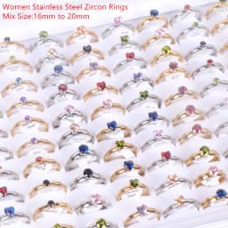 Wholesale Bulk 50pcs/lot Mens Womens Fashion Stainless Steel Jewelry Rings For Party Gift Weddings Mix Style Mix Size