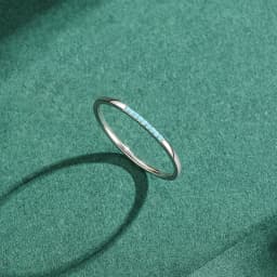 Modian High Quality Turquoise Vintage Ring 100% Real 925 Sterling Silver Exquisite Finger Rings For Women Statement Jewelry Gift