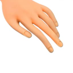 Nail Art Training Fake Hand Display False Tips UV Gel Polish Painting Tools Manicure Practice Model