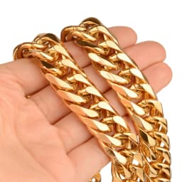 9/11/13/16/19/21MM Heavy Polished Men/Women Stainless Steel Silver/Gold Color Cuban Curb Link Chain Necklace Or Bracelet