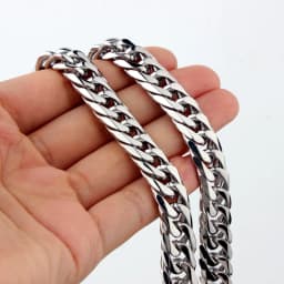 9/11/13/16/19/21MM Heavy Polished Men/Women Stainless Steel Silver/Gold Color Cuban Curb Link Chain Necklace Or Bracelet