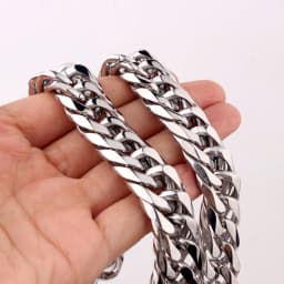 9/11/13/16/19/21MM Heavy Polished Men/Women Stainless Steel Silver/Gold Color Cuban Curb Link Chain Necklace Or Bracelet
