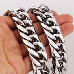 9/11/13/16/19/21MM Heavy Polished Men/Women Stainless Steel Silver/Gold Color Cuban Curb Link Chain Necklace Or Bracelet