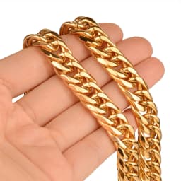 9/11/13/16/19/21MM Heavy Polished Men/Women Stainless Steel Silver/Gold Color Cuban Curb Link Chain Necklace Or Bracelet