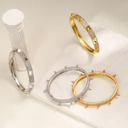 18K Gold Plated Brass Fashion Bracelets Female Temperament Simple Trendy Bracelet Hand Ornaments for Women Party Wedding Jewelry