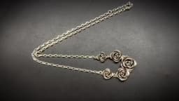 High Quality Retro Rose Flower Thai Silver Female Necklace Jewelry For Women Christmas Gifts Short Chains Never Fade