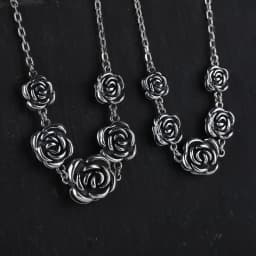 High Quality Retro Rose Flower Thai Silver Female Necklace Jewelry For Women Christmas Gifts Short Chains Never Fade
