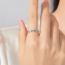 MODIAN Solid 925 Sterling Silver Simple Stackable Simple Finger Ring Trendy Pave Setting CZ For Women Fine Female Jewelry Gifts