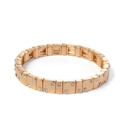 Enamel Bracelets For Women Inlaid Diamond Elastic Bangle Colorful Jewelry Gift