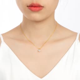 1.0 Carat 2ct 3ct D Moissanite Solitaire Drop Necklaces 18k Gold Plated Pendant Original Real 925 Silver Chain Jewelry for Women