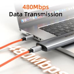 CABLETIME PD240W USB C Charger Cable PD3.1 for MacBook Samsung Xiaomi USB C to USB C PD Cable 48V5A Fast Charging Type C Cable