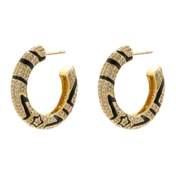 Earrings/Studs with Zirconia and Snake Motifs Atmospheric and Glamorous Earrings for Women: VE1321-VE1324