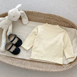 New Baby Long Sleeve T Shirt Girls Cotton Casual Tees Infant Ruffled Versatile Shirts Kids Floral Striped Bottoming Tops