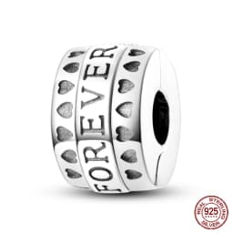 2024 New Hot Genuine 925 Sterling Silver Star Moon Sunflower Safety Chain Spacer Bead Charm for Brand Original Bracelet DIY