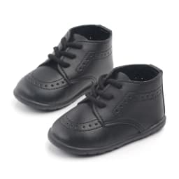 Baby Retro Leather Shoes Boy Girl Shoes Toddler Rubber Sole Anti-slip First Walkers Newborn Infant Moccasins Baby Crib Shoes