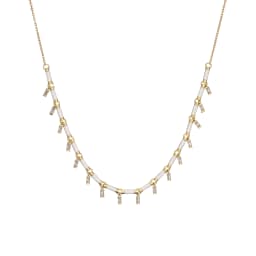 18K Gold Plated Brass Star CZ Necklace Enamel Drop Glaze Colorful Choker Adjustable Stackable Women's Jewelry Gift