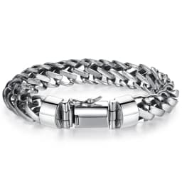 HX Handmade Bracelet Men's Japanese Korean Version Personality Retro Dominant Fashion Europe and America Simple Trend