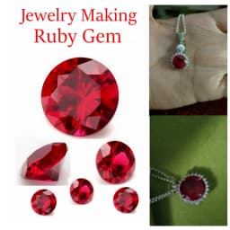 Natural Mined Red Ruby Unheated 10.50 Cts 12.0mm Sri-Lanka VVS Loose Gemstone For Jewelry Making