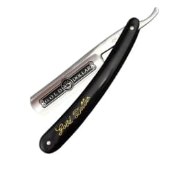 1PC 2023 Pro Gold Dollar 66 Shave Knife 66 Straight Edge Barber Razor Folding Hair Shaving Men Shaving Barber Tool G0915