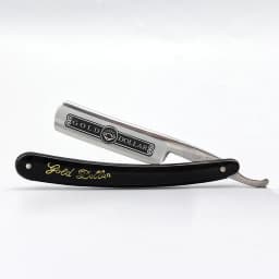 1PC 2023 Pro Gold Dollar 66 Shave Knife 66 Straight Edge Barber Razor Folding Hair Shaving Men Shaving Barber Tool G0915