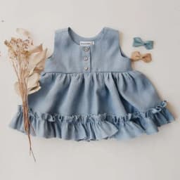 Cotton Linen Baby Girls Clothes Summer 3 Layers Cake Tutu Dress for Girls Clothing Breathable Ruffles Lace Strap Costumes Baby