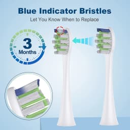 4 Pcs/Lot Toothbrushes Head for Sarmocare S100 and S700 Ultrasonic Sonic Electric Toothbrush Fit Electric Toothbrushes Head