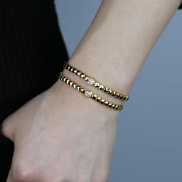 Gold Color Heart Shaped Tennis Chain Bracelet For Women Girlfriend Lover Gift Fashion Classic Jewelry 2022 New
