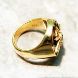 Golden Royalty Star With Stones Ring Europe Fine Jewerly For Women Autumn Lucky Gift In 925 Sterling Silver