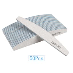20Pcs/50Pcs Nail Art Files 100/180/240 Gel Nail Polishing Buffer Boat Pedicure Manicure Buffers Nails Accessoires lime a ongle