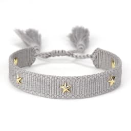 Woven Friendship Bracelet For Women With Tiny Stars Summer Stacking Jewelry Bracelets Sis Gifts