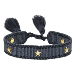 Woven Friendship Bracelet For Women With Tiny Stars Summer Stacking Jewelry Bracelets Sis Gifts