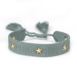 Woven Friendship Bracelet For Women With Tiny Stars Summer Stacking Jewelry Bracelets Sis Gifts