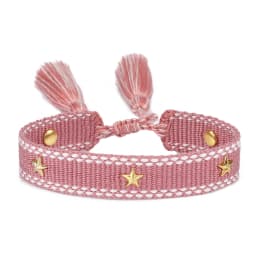 Woven Friendship Bracelet For Women With Tiny Stars Summer Stacking Jewelry Bracelets Sis Gifts