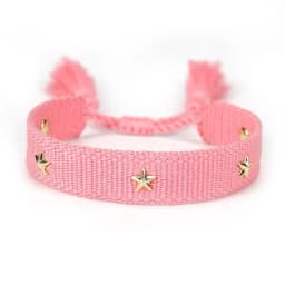 Woven Friendship Bracelet For Women With Tiny Stars Summer Stacking Jewelry Bracelets Sis Gifts
