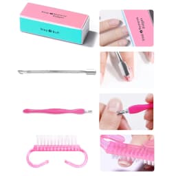 Manicure Set with Mini803 Nail Lamp Kit Nail Care Accessories Set Handheld Pen Sander Polishing Block Manicure Tools