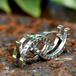2023 NEW Vintage 316L Stainless Steel Viking Celtic Knot Ring for Men deformable Amulet fashion Jewelry FOR GIFT free shipping