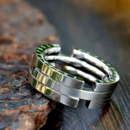2023 NEW Vintage 316L Stainless Steel Viking Celtic Knot Ring for Men deformable Amulet fashion Jewelry FOR GIFT free shipping
