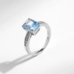MODIAN 925 Sterling Silver Luxury High Quality Rectangle Crushed Ice Cut Zirconia Ring Wedding Engagement Fine Jewelry For Women