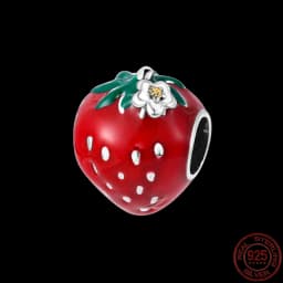 Fit pand 3mm Bracelet Original 925 Sterling Silver Pink Cat Paw Series Beads Tulip Flower Charm Diy Ms Jewelry Gift
